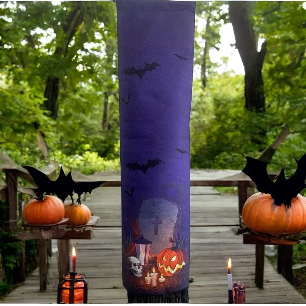 Haunted Nigh Halloween Tapestry‎